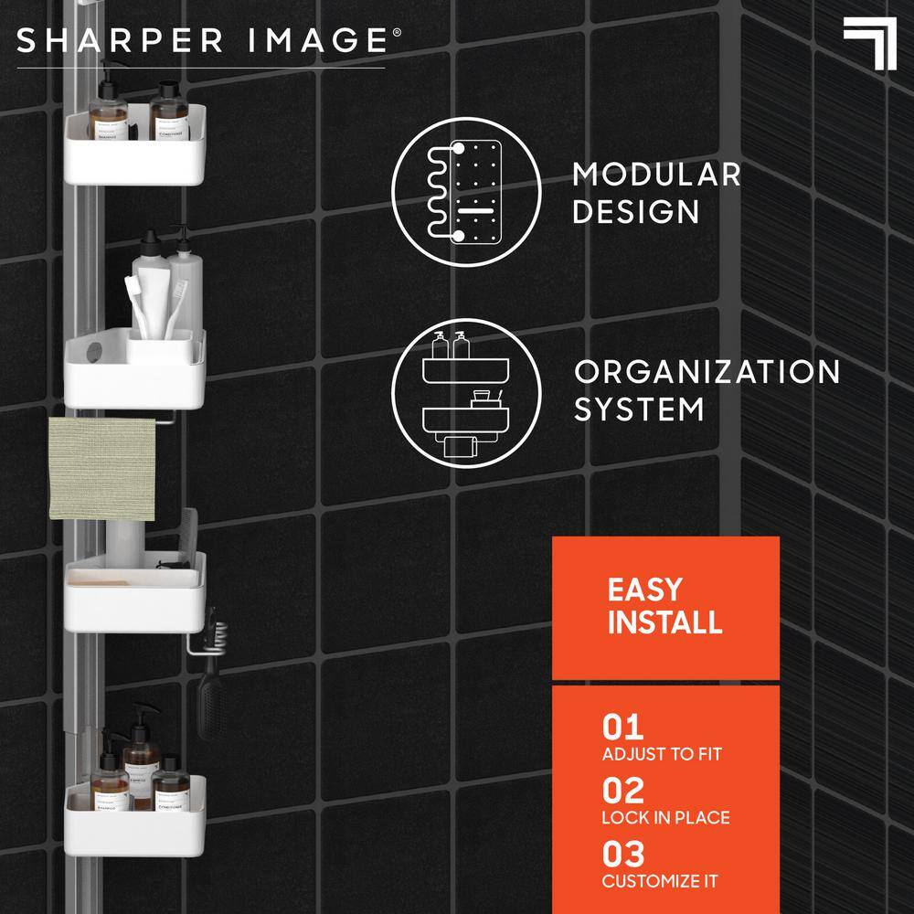 Sharper Image Shower Caddy 4-Tier 1012445