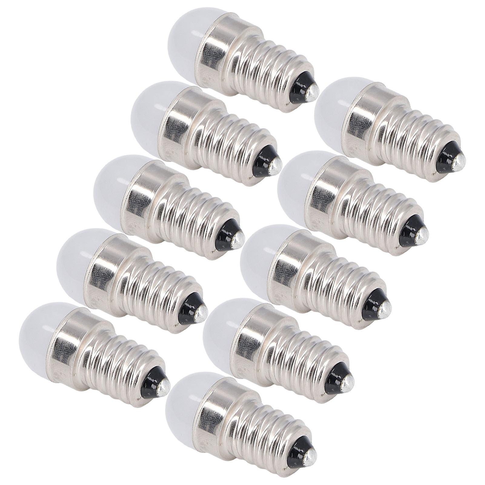 10pcs E14 Bulbs Energy Saving Warm White Light Led Small Bulbs For Ceiling Lamp Wall Lamp 500lm 1.5w 24v