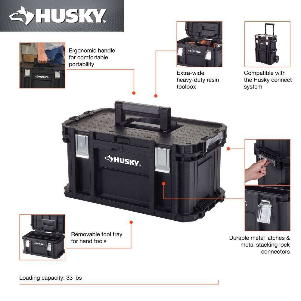 Husky 22 in. Mobile Connect Tool Box 236738