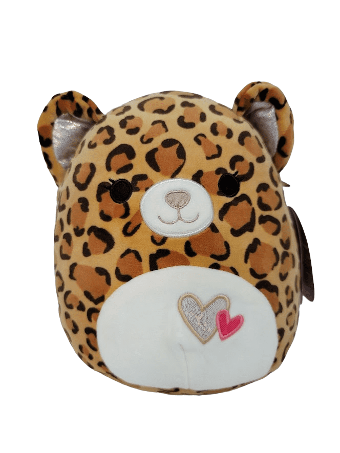 Squishmallows Official Kellytoys Plush 8 Inch Maria the Cheetah Valentines Edition Ultimate Soft Stuffed Toy