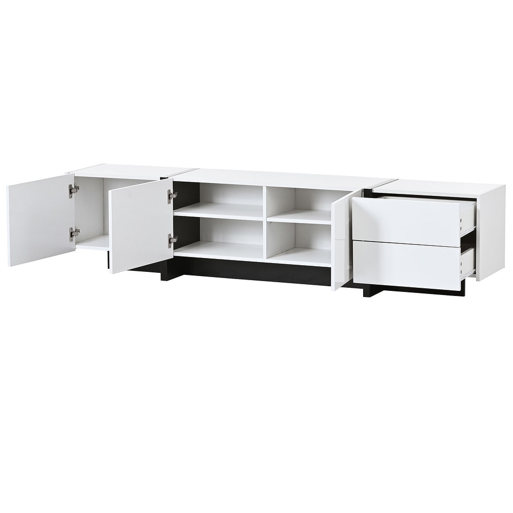 TV Console Table for TVs Up to 80\