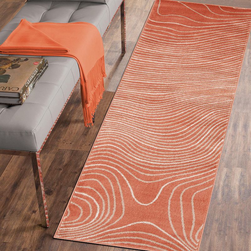 SUPERIOR Veer Abstract Lines Indoor Area Rug