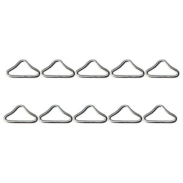 20pcs Trampoline Jumping Bed Bungee Bed Mesh Cloth Buckle Triangle Ring Parts