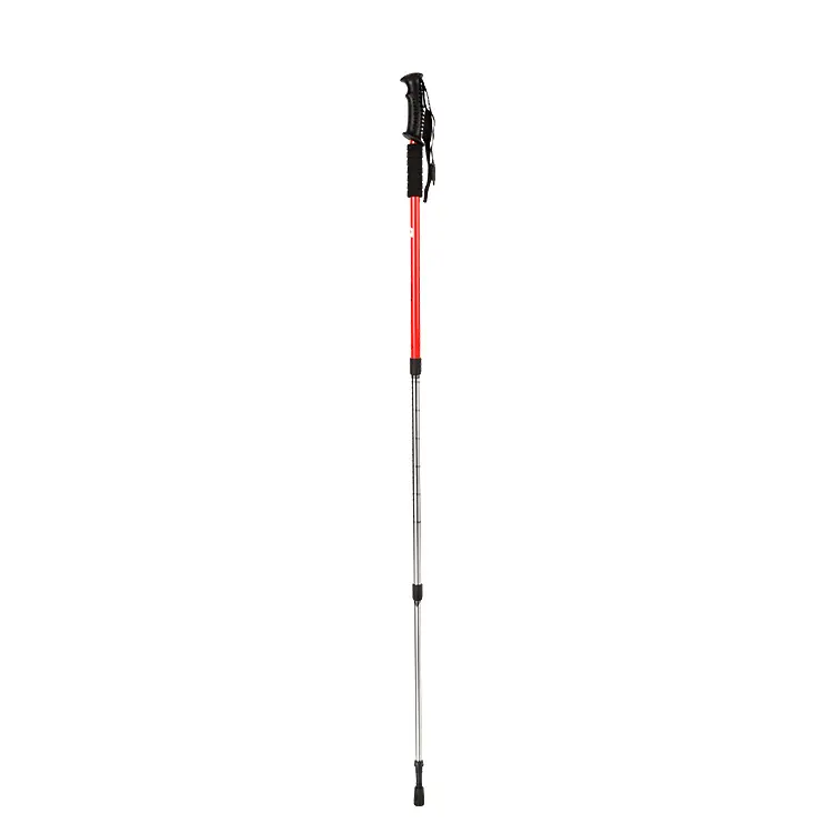 Telescopic Hiking Retractable Aluminum Duralumin Trekking Carbon Fiber Poles Walking Sticks