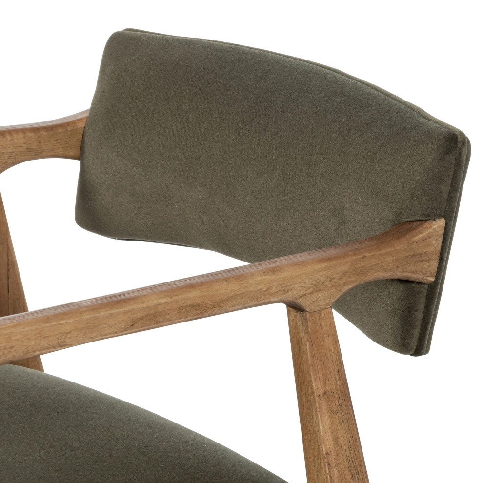 Geldhart Chair Chaps Ebony   Midcentury   Armchairs And Accent Chairs   by Rustic Home Furniture Deco  Houzz