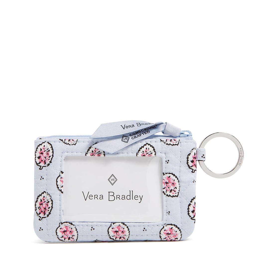 Vera Bradley  Zip ID Case in Magnifique Leaf