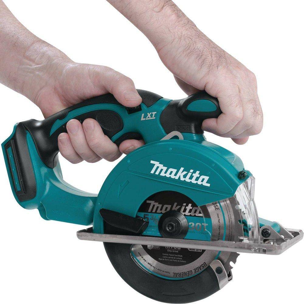 Makita 18V LXT Lithium-Ion 5-38 in. Cordless Metal Cutting Saw (Tool-Only) XSC01Z