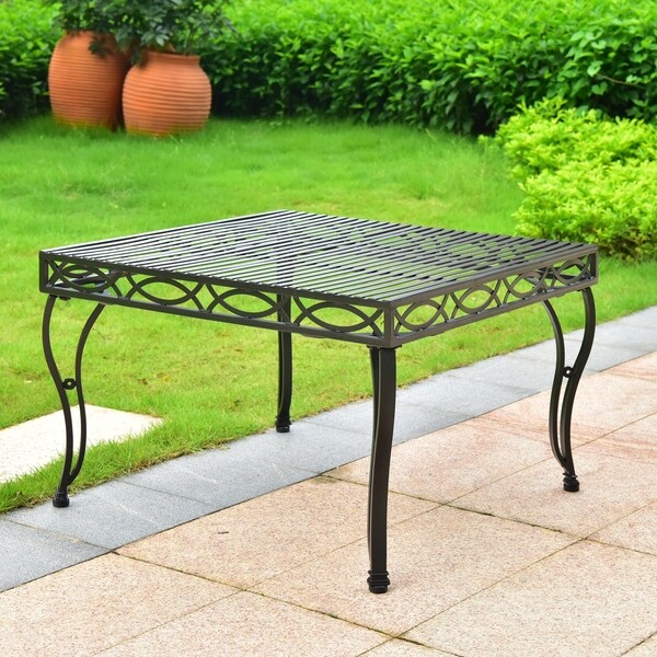 Segovia 30inch Iron Coffee Table