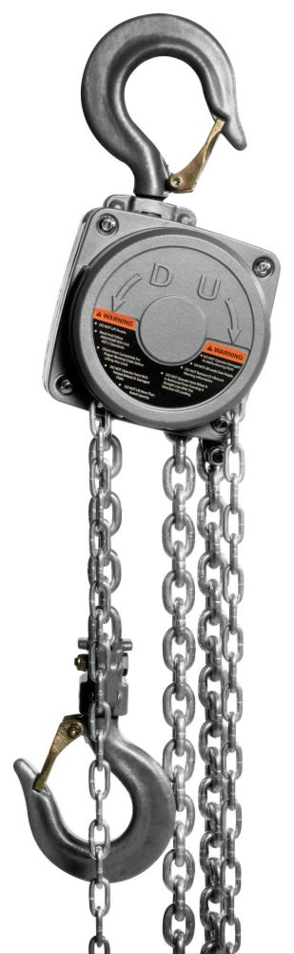 JET AL100-150-10 1 1/2 Ton Hand Chain Hoist with 10' of Lift 133121 from JET