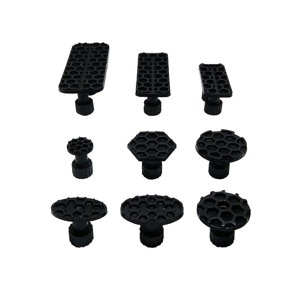 T-bar Tool，9 Pcs Black Glue Pulling Tabs