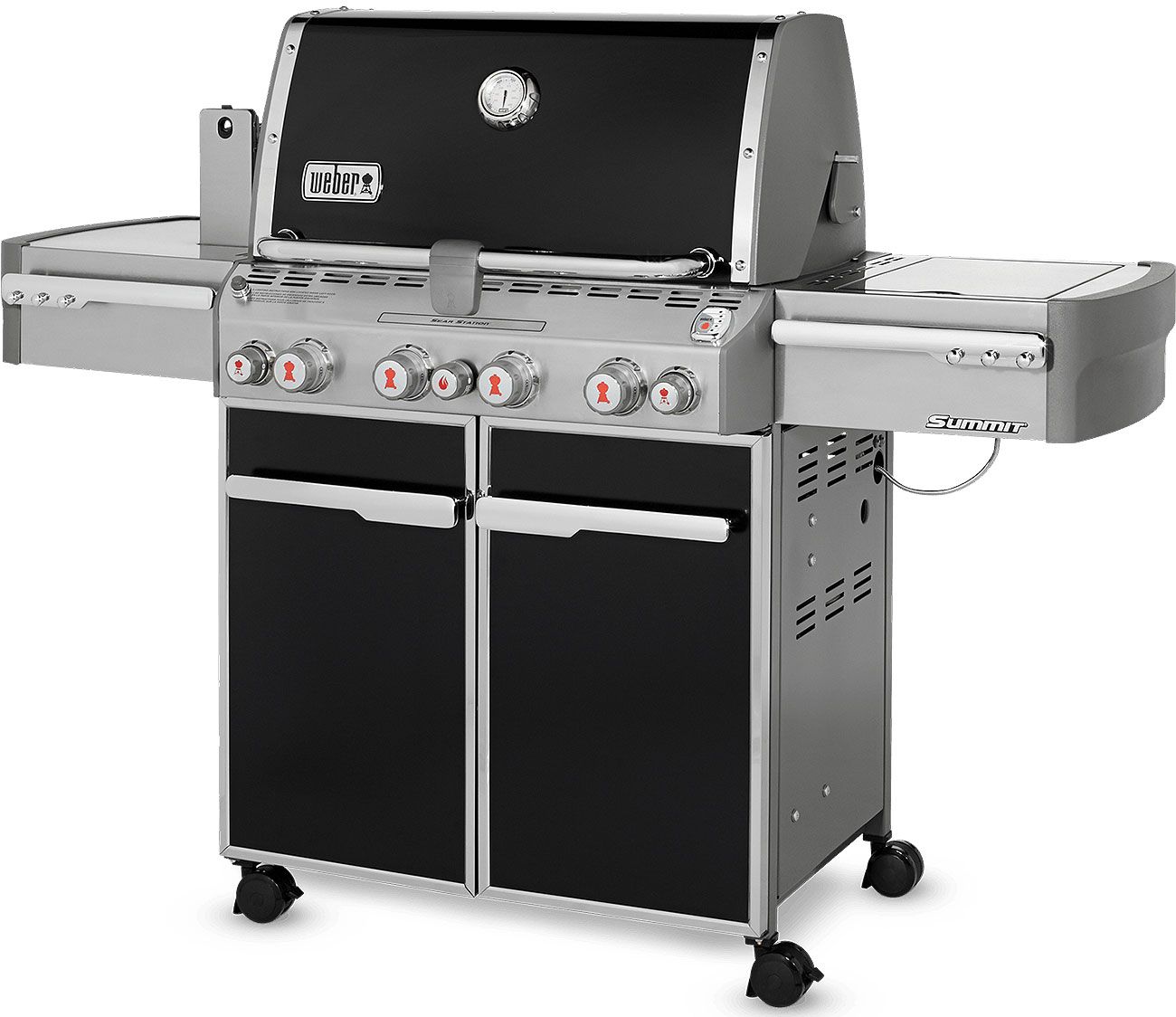 Weber Summit E-470 Black Liquid Propane Gas Grill