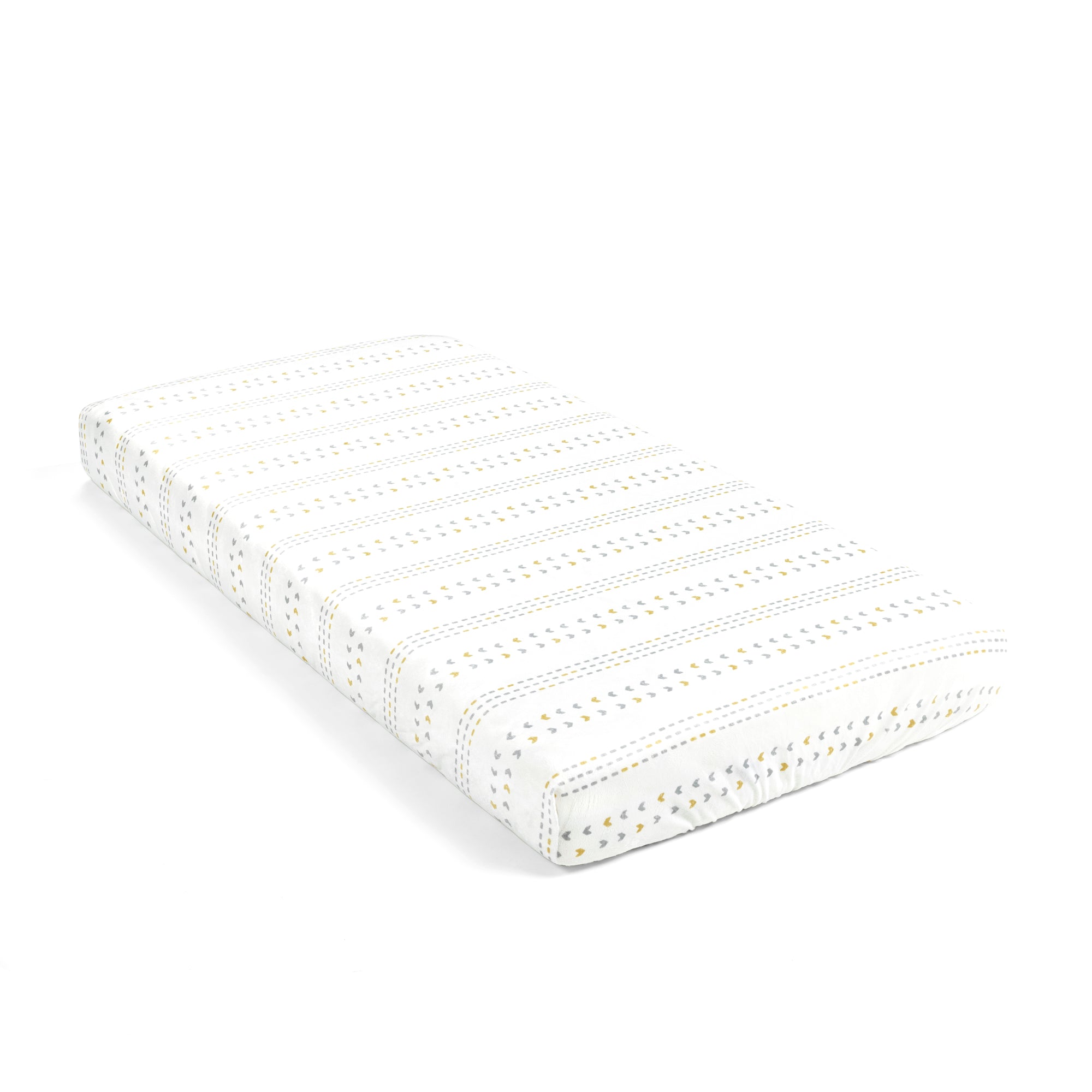 Hygge Geo Modern Soft & Plush Fitted Crib Sheet