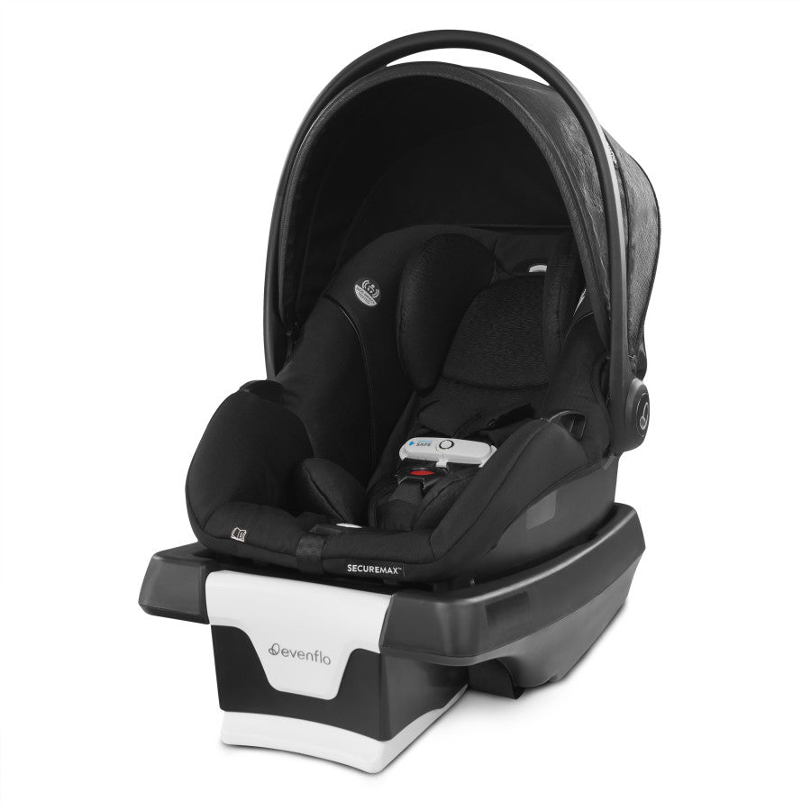 SecureMax Infant Car Seat with SensorSafe + SafeZone Load Leg Base