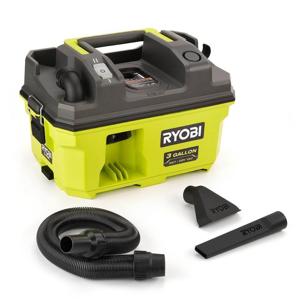 RYOBI ONE+ 18V LINK Cordless 3 Gal. WetDry Vacuum (Tool Only) PCL734B