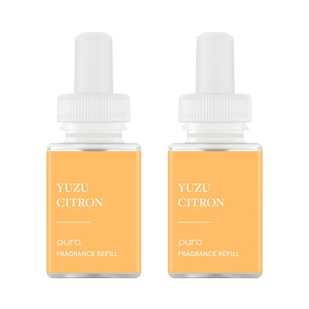 2pk Yuzu Citron Smart Vial Fragrance Refill Pura