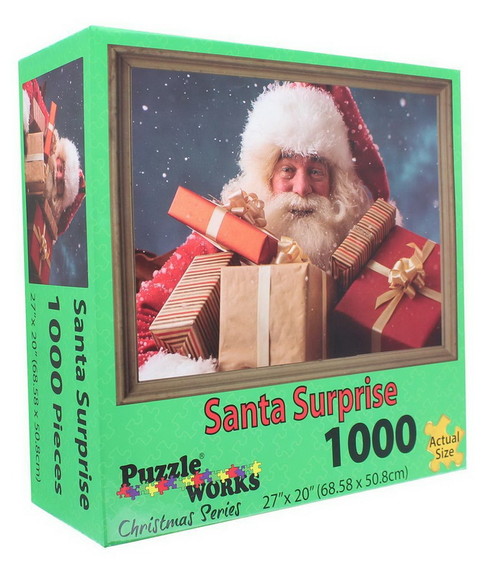 JPW JPW 80802SUR C Santa Surprise 1000 Piece Jigsa...