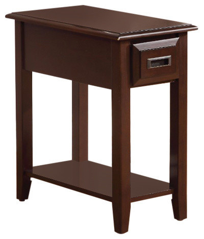 Acme Side Table in Dark Cherry Finish 80518   Transitional   Side Tables And End Tables   by GwG Outlet  Houzz