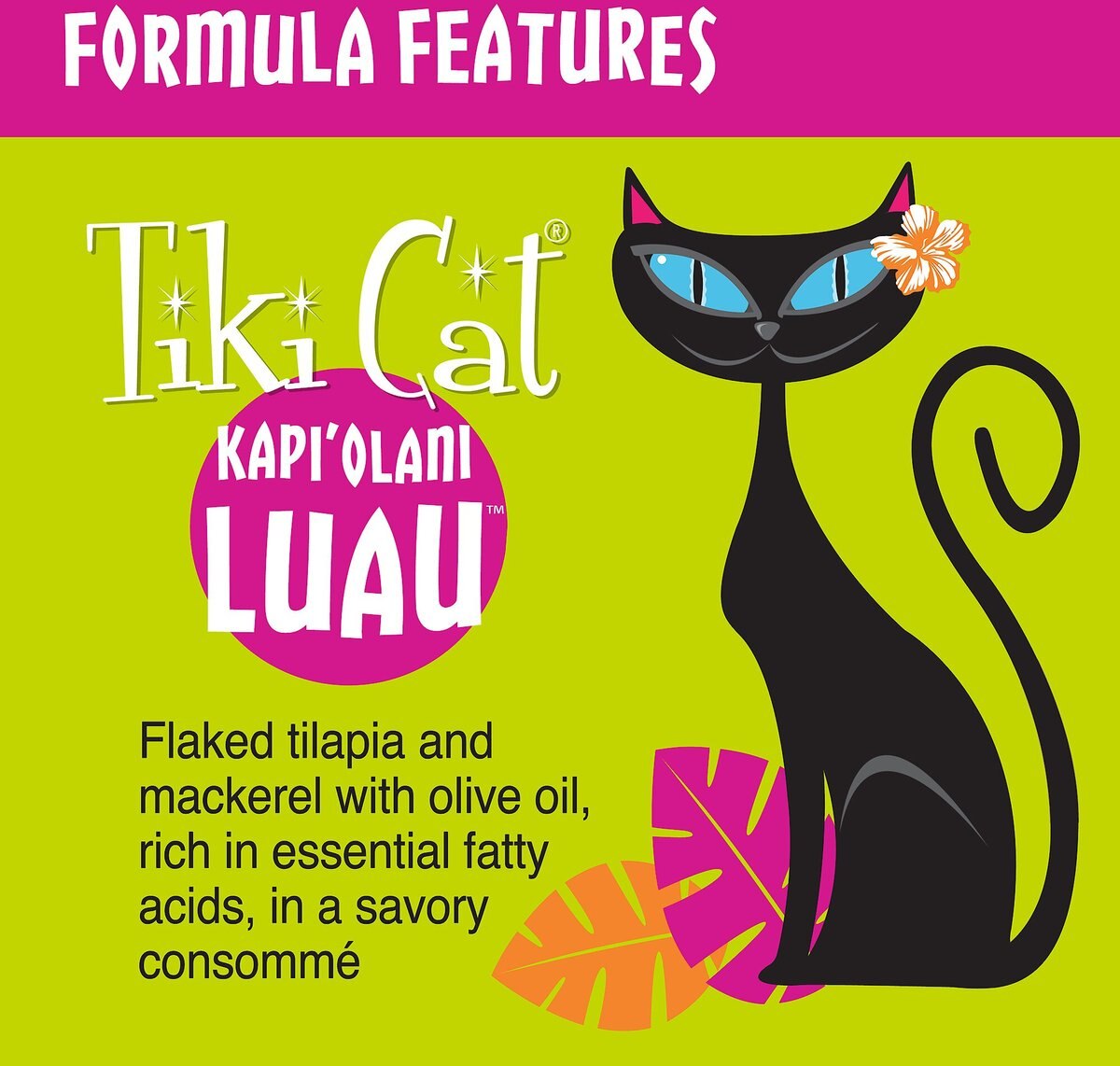 Tiki Cat Kapi'Olani Luau Tilapia in Tilapia Consomme Grain-Free Canned Cat Food