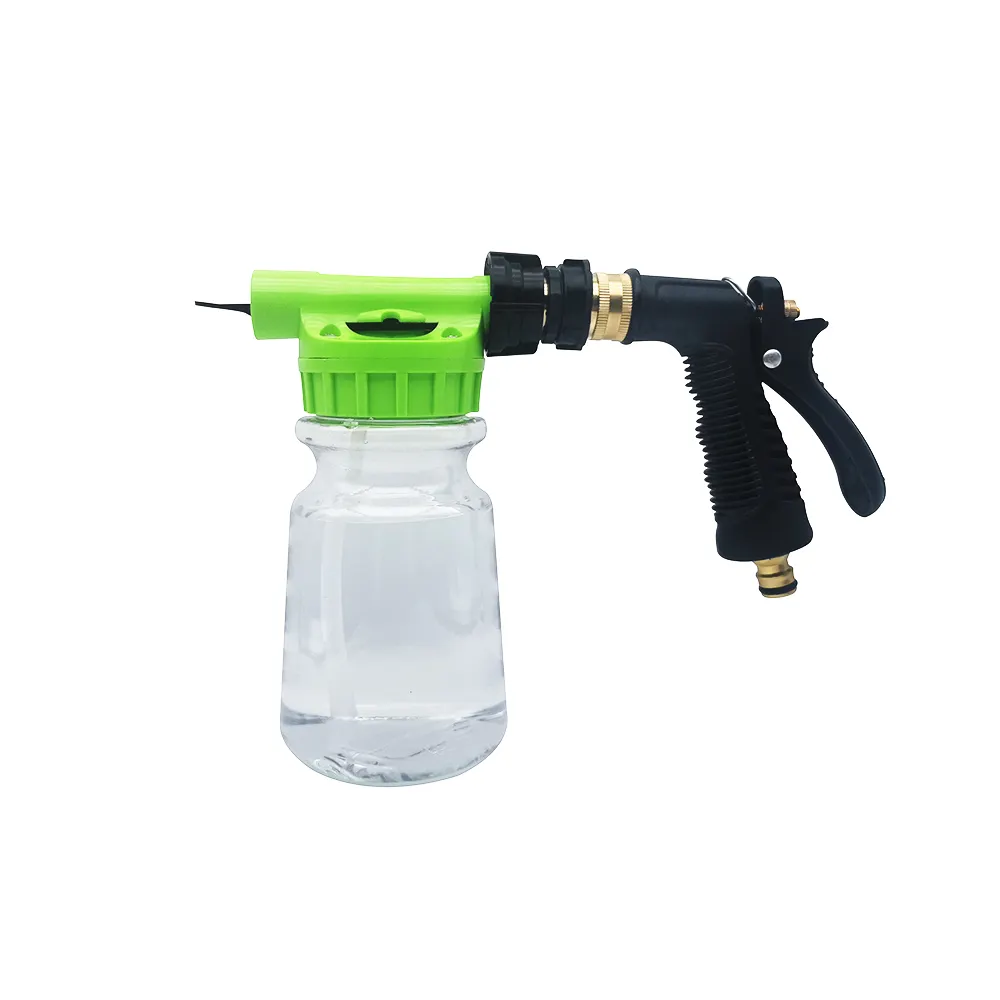 Lawn Care Liquid Chemical Mixing Sprayer Water Hose End Fertilizer Adjustable Dilution Pesticide Sprayer with Clear Bottle