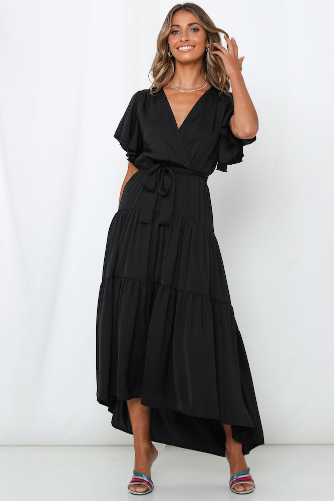 Lone Star Maxi Dress Black