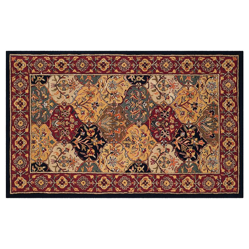 Safavieh Heritage Reine Framed Floral Wool Rug