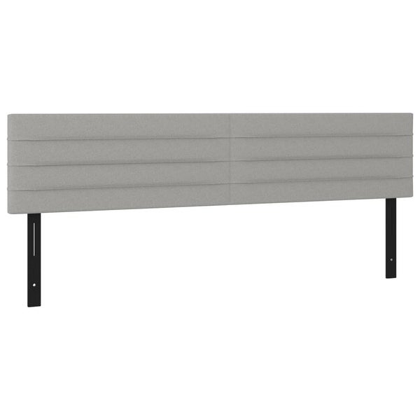 vidaXL Headboard Dark/Light Gray 39.4