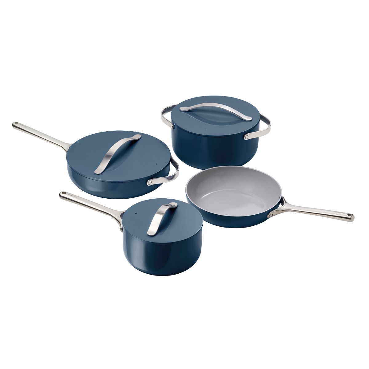 Caraway Home NonToxic NonStick Ceramic 12Piece Cookware Set