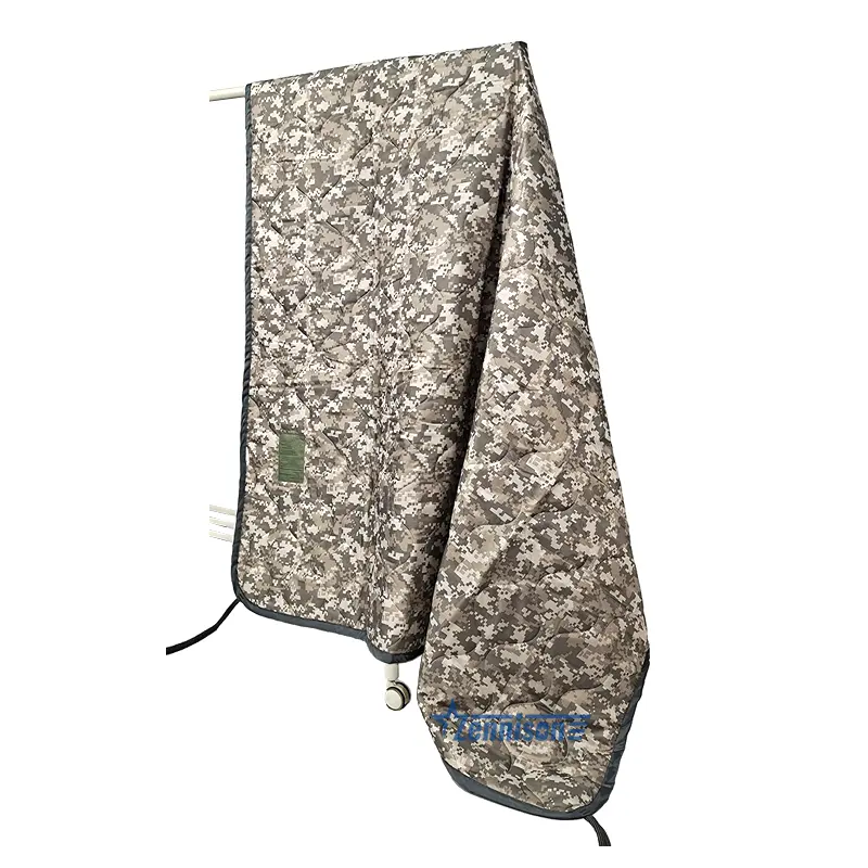 New Camping Blanket Camo Poncho Liner Outdoor Woobie Blanket