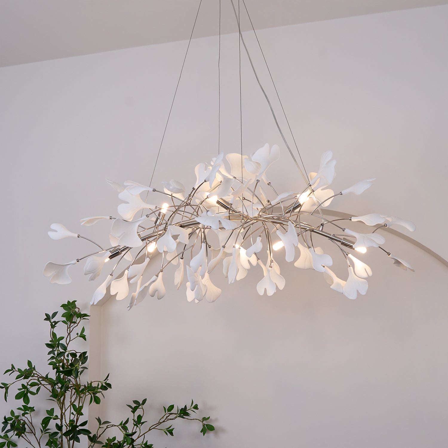 Gingko Chandelier N