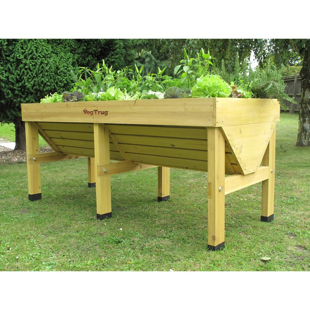 VegTrug 1.8 m Natural Cedar Raised Bed Planter VTNMD0367USA