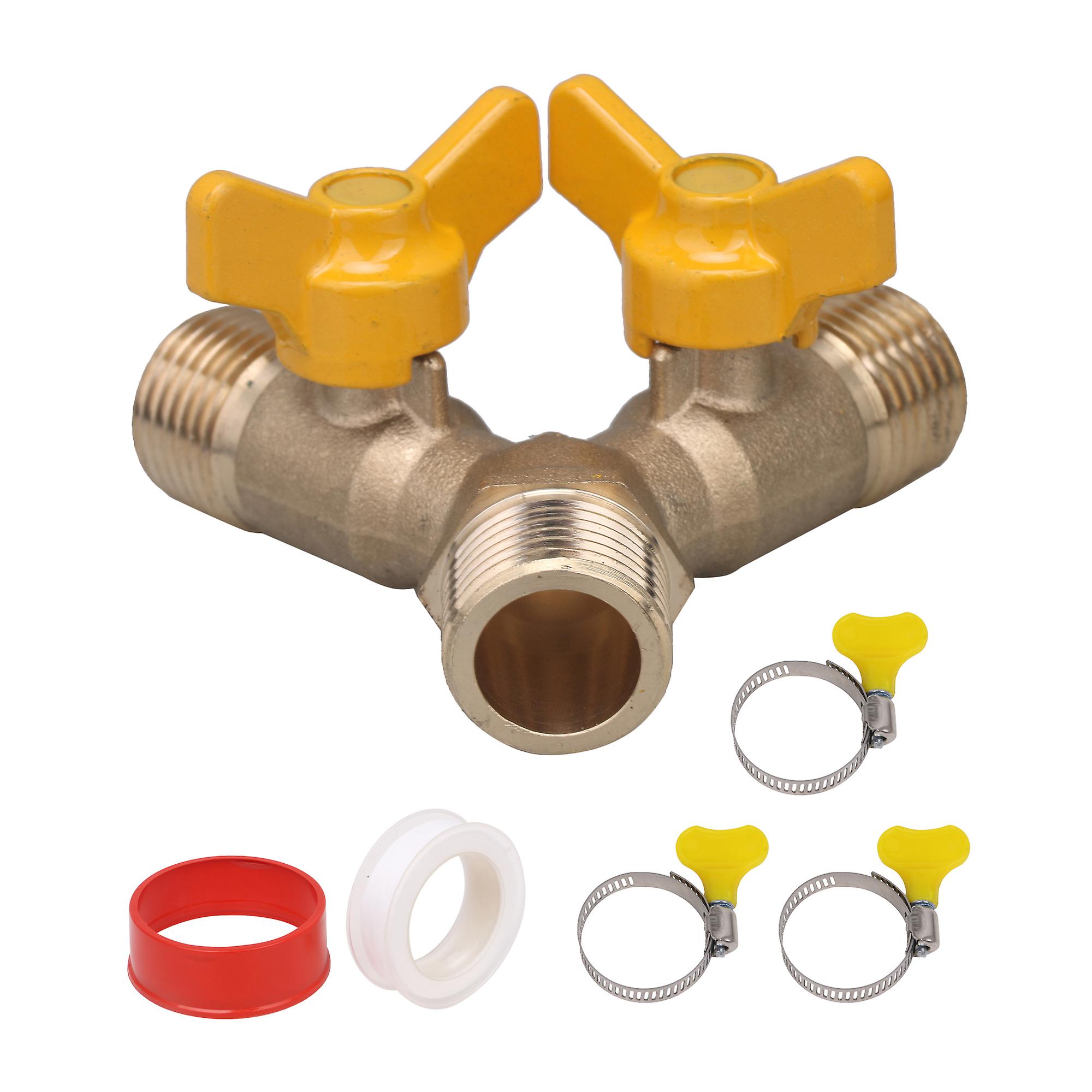 601 Stainless Steel Gas Water Air Valve 3 Way