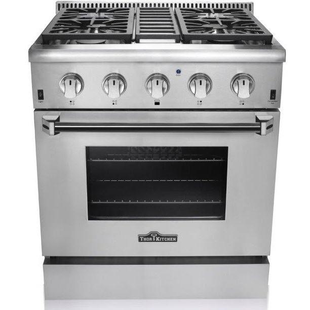 Thor Kitchen 30-inch Freestanding Dual-Fuel Range CRD3001U