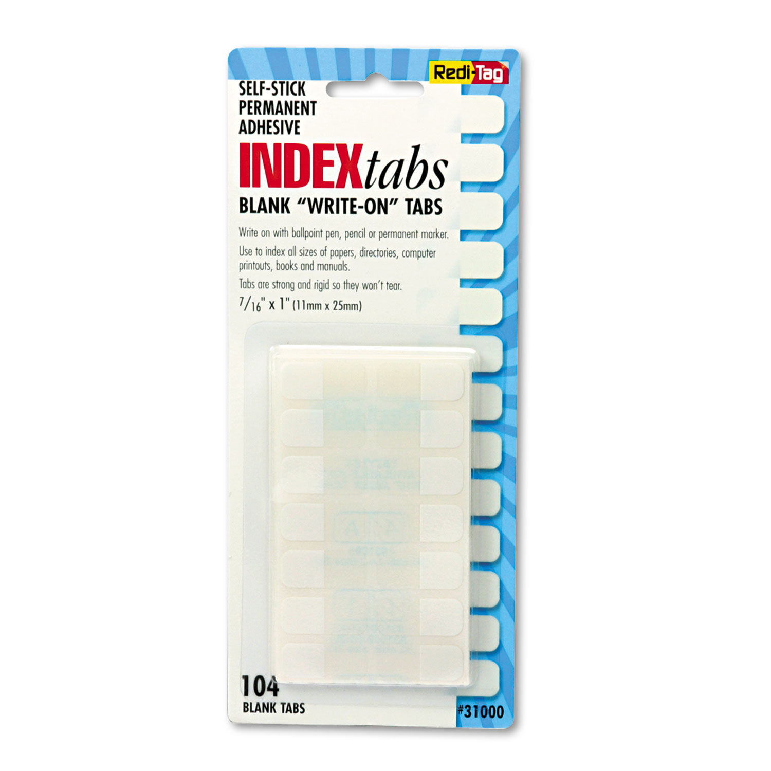 Legal Index Tabs by Redi-Tagandreg; RTG31000