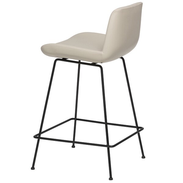 Capri Modern Leatherette Bar and Counter Stool