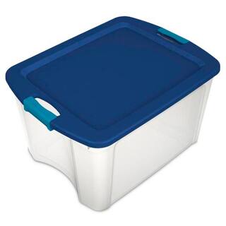 Sterilite 18 Gal. Durable Latch and Carry Storage Bin Box Container (12-Pack) 12 x 14469606