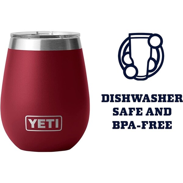 YETI Rambler Wine Tumbler with MagSlider Lid - 10 oz.