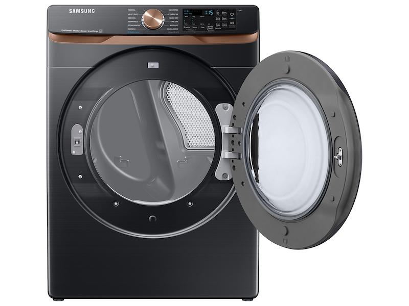 Samsung DVE50BG8300V 7.5 Cu. Ft. Smart Electric Dryer With Steam Sanitize+ And Sensor Dry In Brushed Black