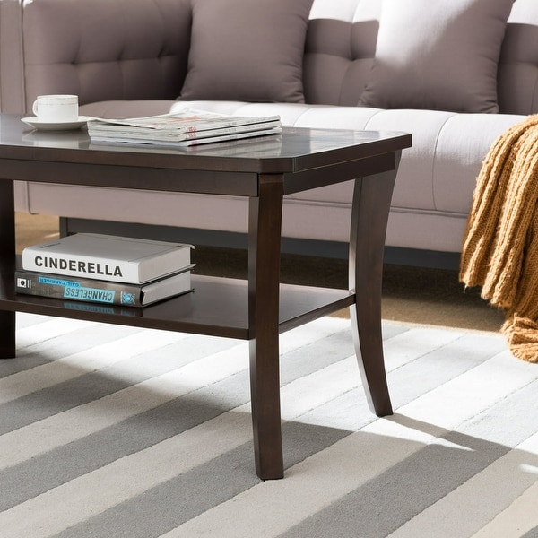 Boa Condo/Apartment Coffee Table in Chocolate Oak