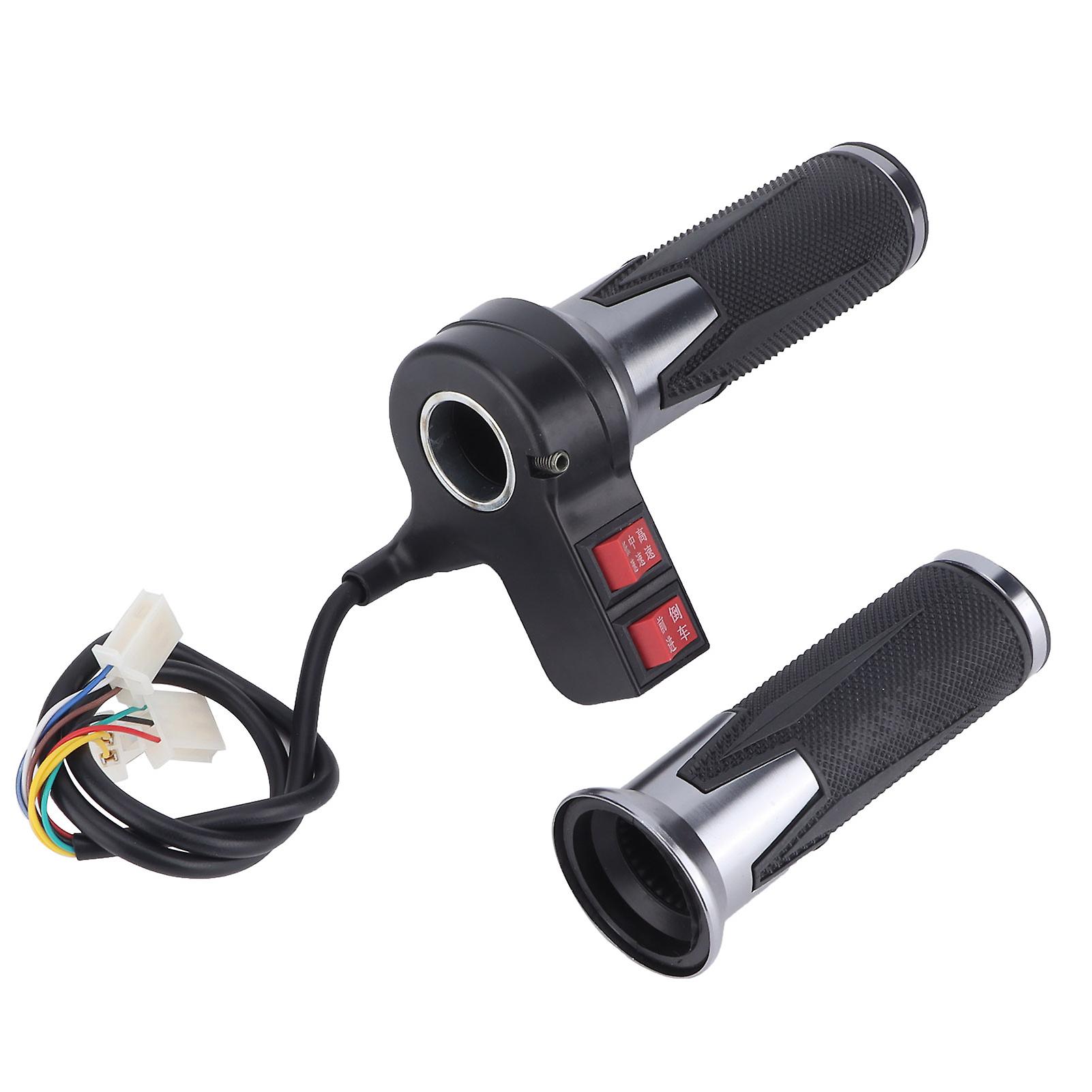 1pair 3 Speed Gear Throttle Handle Grips For Electric Bicycle With Forward And Reverse Gear