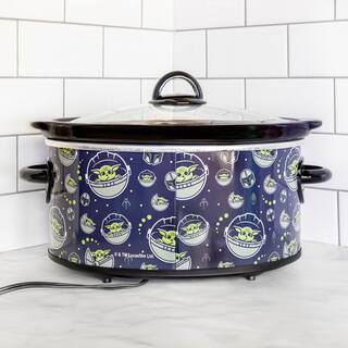 Uncanny Brands 5 qt. The Mandalorian Navy Ceramic Slow Cooker SC5-SRW-MAN1