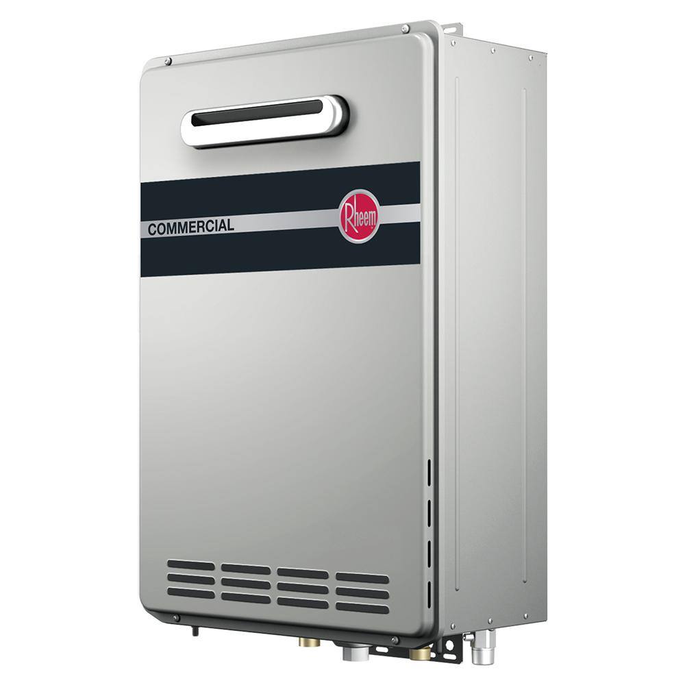 Rheem Commercial 9.5 GPM Natural Gas High Efficiency Outdoor Tankless Water Heater RTGH-C95XLN