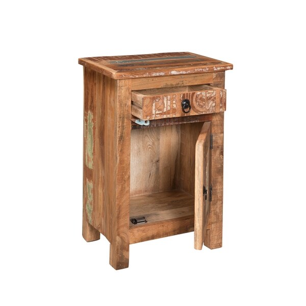 Wittwer Boho Distressed End Table by Christopher Knight Home