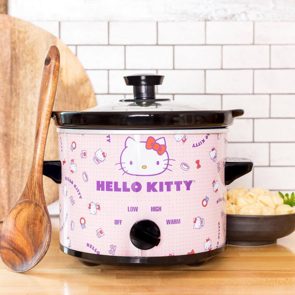 Uncanny Brands 2 Qt. Pink Hello Kitty Slow Cooker SC2-KIT-HK1