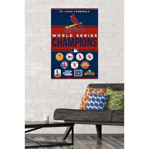 Trends International Mlb St Louis Cardinals Champions 23 Unframed Wall Poster Prints