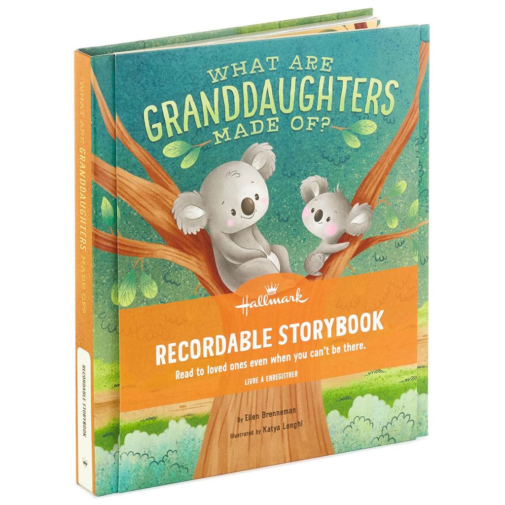 Hallmark  What Are Granddaughters Made Of? Recordable Storybook