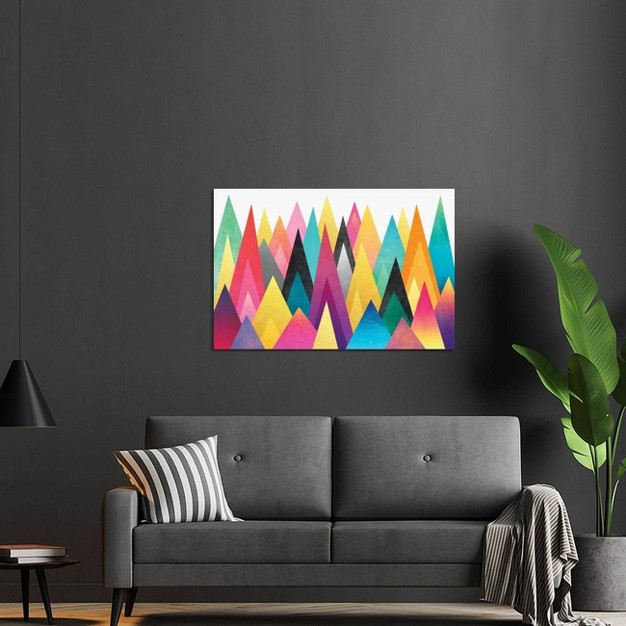 Dreamy Peaks By Elisabeth Fredriksson Unframed Wall Canvas Icanvas