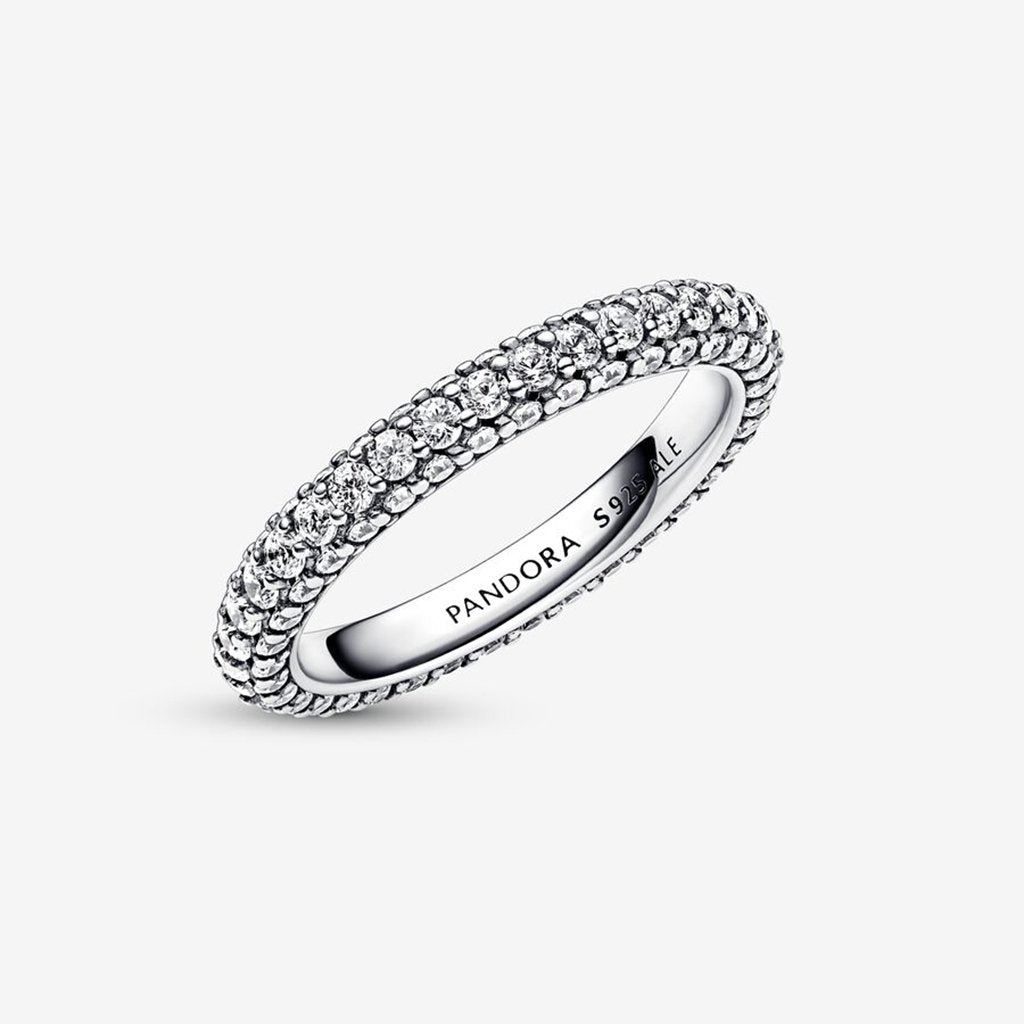 PANDORA  Pandora Timeless Pavé Single-row Ring in Sterling Silver