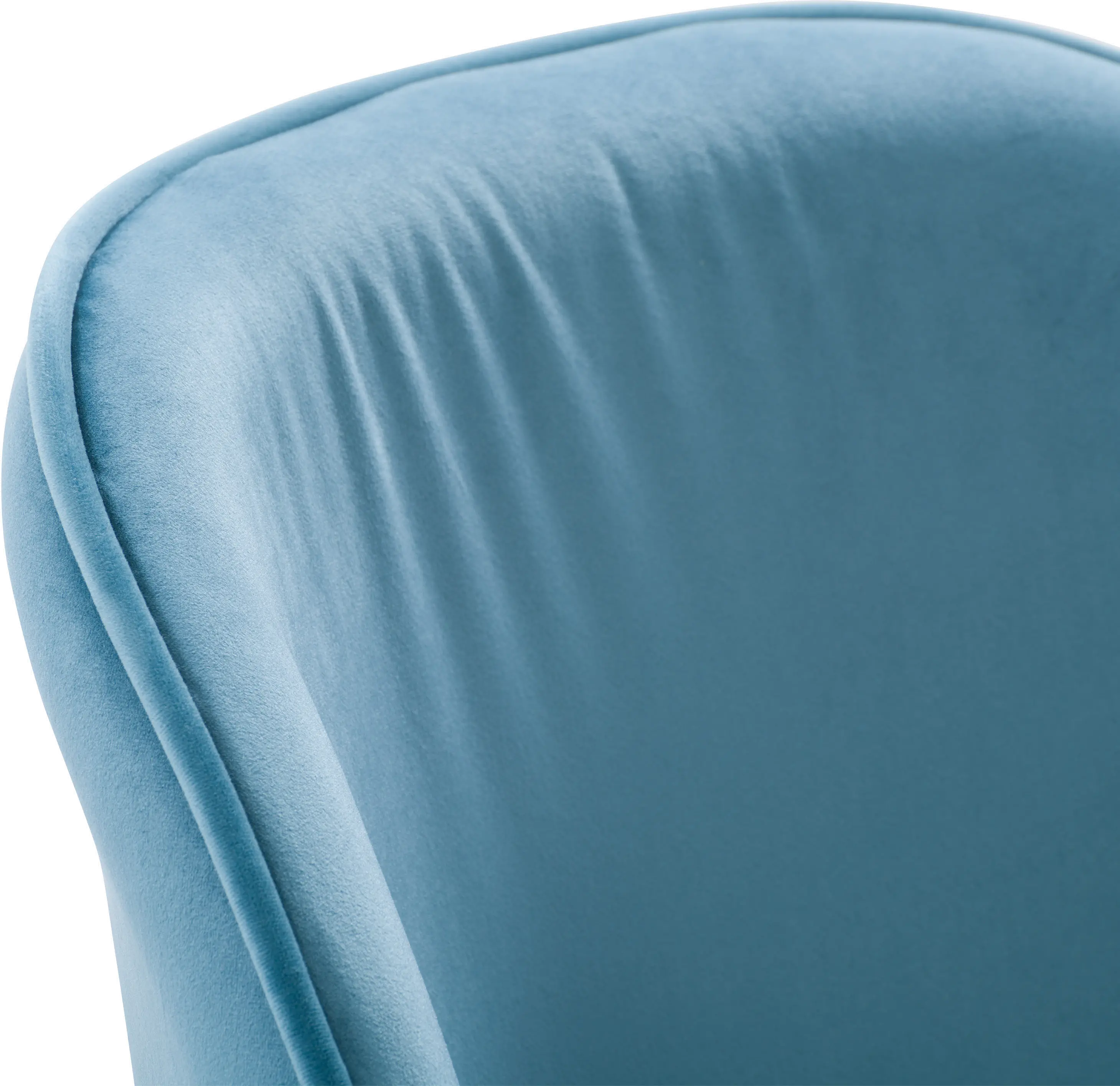 Ayla Blue Velvet Upholstered Side Chair