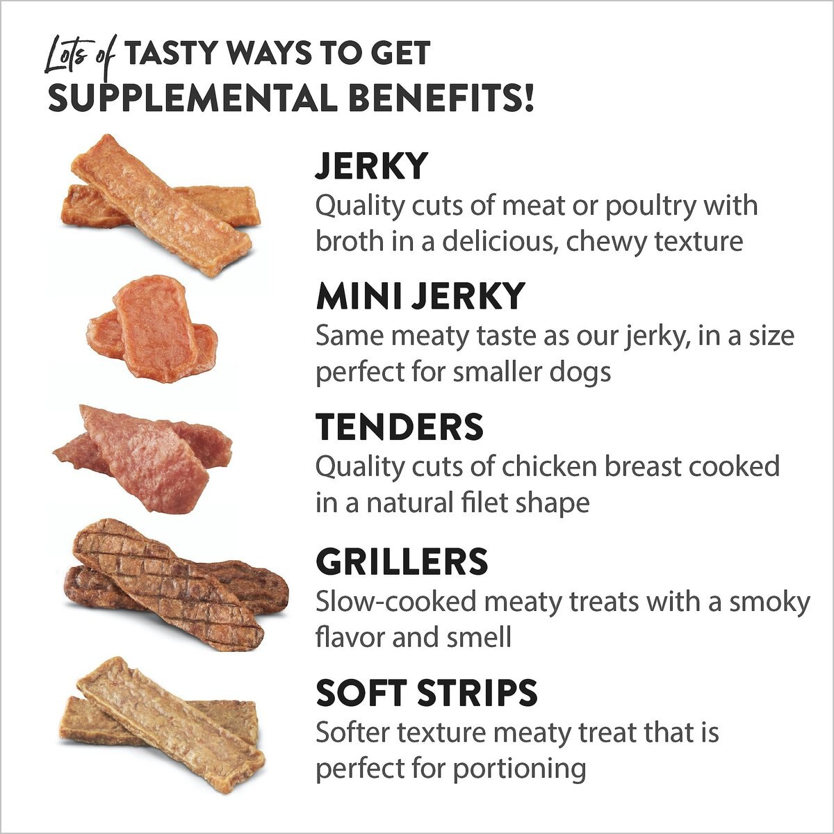 Dogswell Jerky Skin and Coat Salmon Recipe Grain-Free Dog Treats