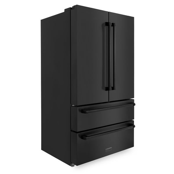 ZLINE 36 in. 22.5 cu. ft Freestanding French Door Refrigerator with Ice Maker (RFM-36)